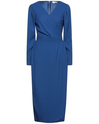 Closet Midi Dress - Blue