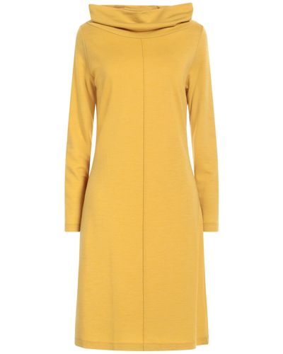 ROSSO35 Midi Dress - Yellow