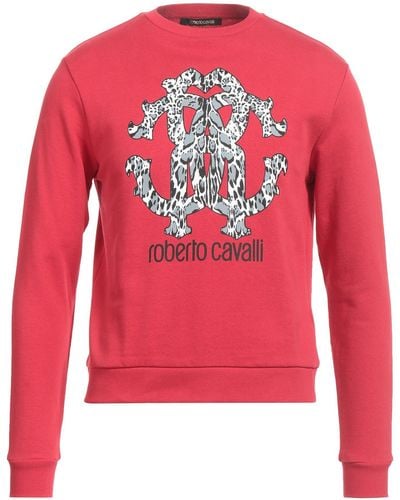 Roberto Cavalli Sweatshirt - Red
