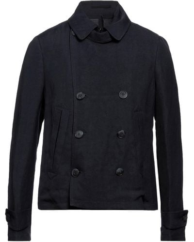 Giorgio Armani Manteau long et trench - Bleu