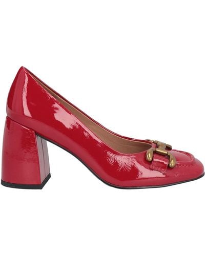 Bibi Lou Court Shoes - Red