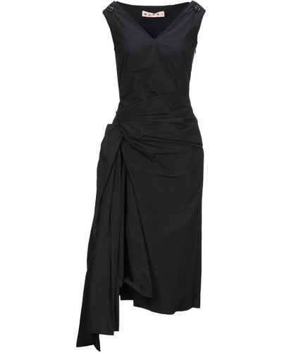 Marni Midi Dress - Black