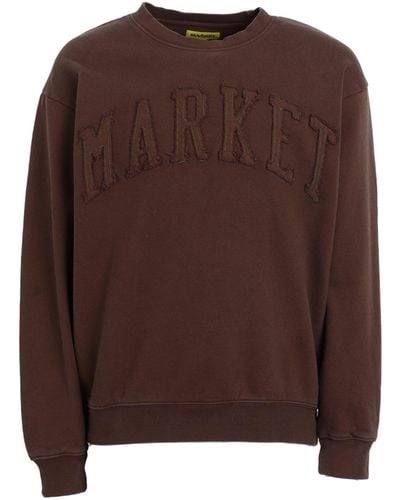 Market Sweatshirt - Brown