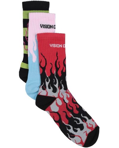 Vision Of Super Socks & Hosiery - Red