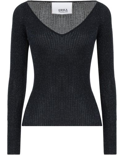 Erika Cavallini Semi Couture Sweater - Blue