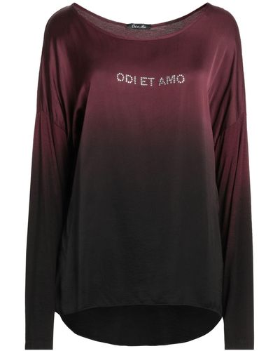 Odi Et Amo T-shirt - Purple