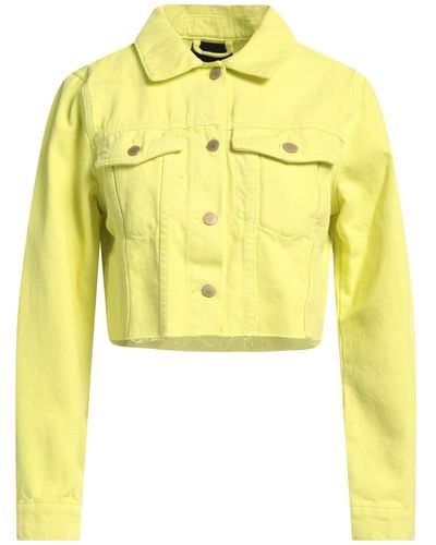 Desigual Denim Outerwear - Yellow
