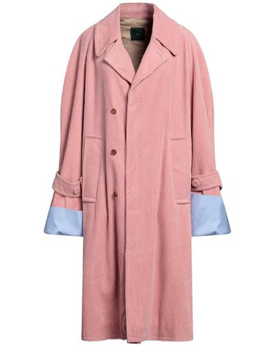 Jejia Overcoat & Trench Coat - Pink
