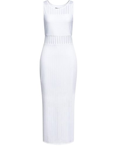 Armani Exchange Maxi-Kleid - Weiß