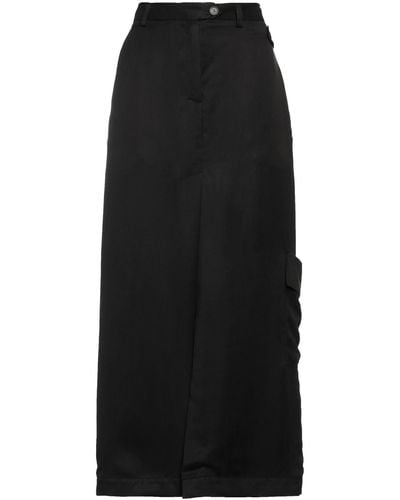 Isabel Benenato Maxi Skirt - Black