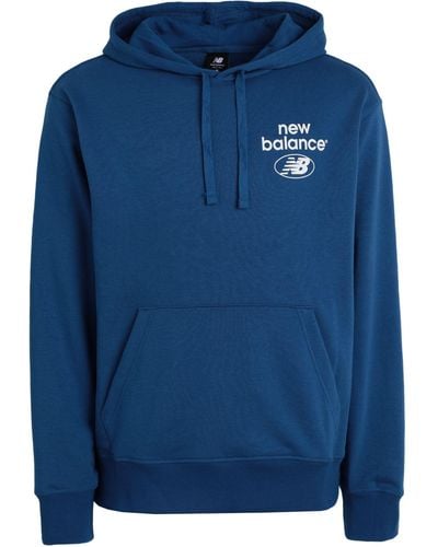 New Balance Sweat-shirt - Bleu
