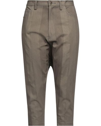 Y's Yohji Yamamoto Cropped Trousers - Grey
