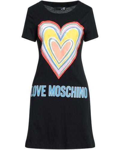 Love Moschino Mini-Kleid - Schwarz