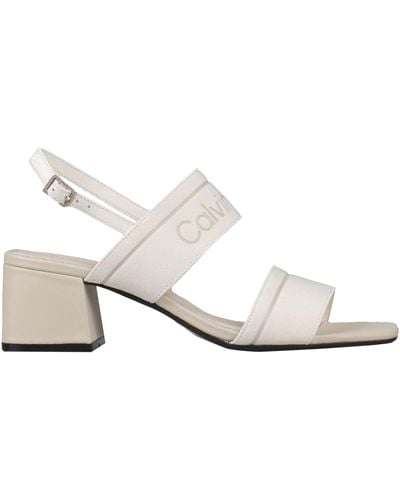 Calvin Klein Sandals - White