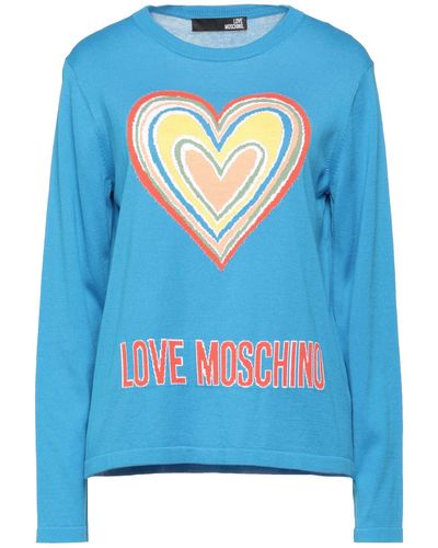 Love Moschino Jumper - Blue