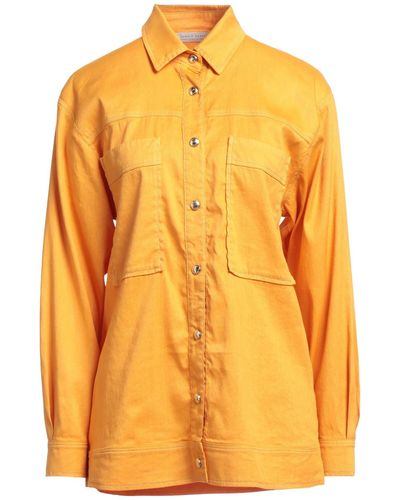 Angelo Marani Denim Shirt - Orange