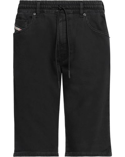 DIESEL Short en jean - Noir