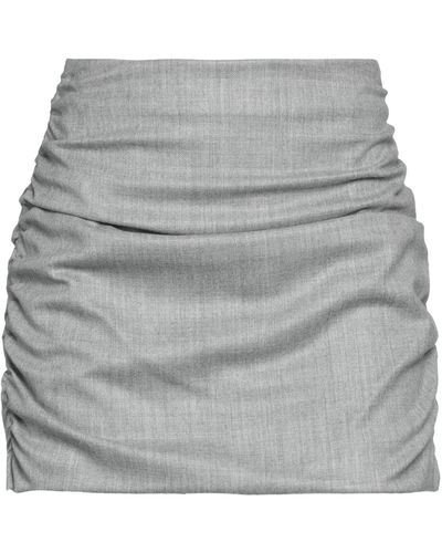 WANDERING Mini Skirt - Gray