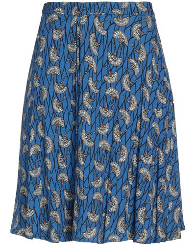 EMMA & GAIA Mini Skirt - Blue