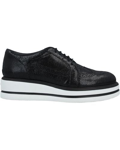 Hogan Lace-up Shoes - Black