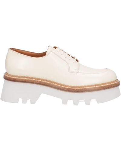 Chloé Lace-up Shoes - White