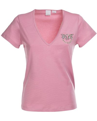 Pinko T-shirts - Pink