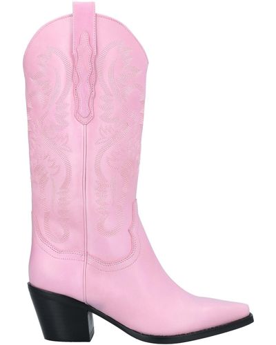 Jeffrey Campbell Knee Boots - Pink