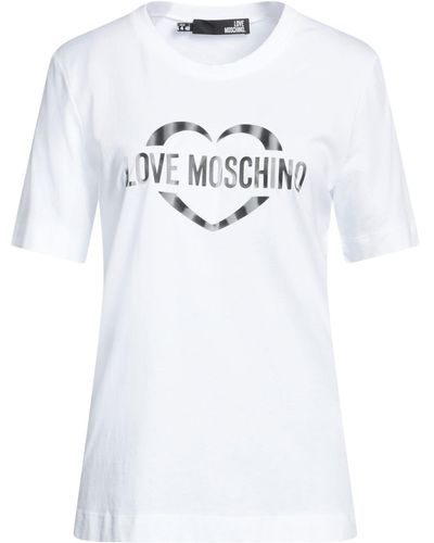 Love Moschino T-shirts - Weiß