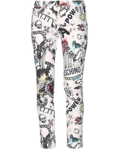 Love Moschino Trousers - Natural