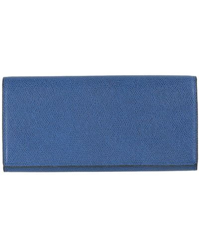 Valextra Wallet - Blue