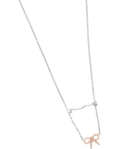Buy Olivia Burton Classic Heart Silver Necklace Online in UK