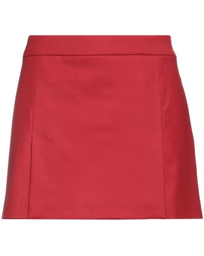 FEDERICA TOSI Mini Skirt - Red
