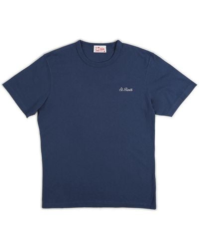 Mc2 Saint Barth T-shirts - Blau