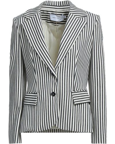 SIMONA CORSELLINI Suit Jacket - Gray