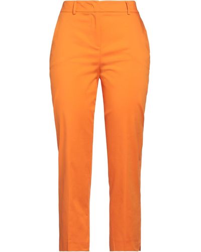 Hanita Cropped Trousers - Orange