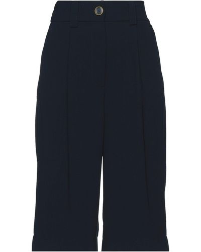 Rebel Queen Cropped Trousers - Blue