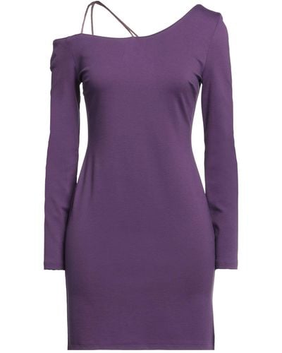 Soallure Mini Dress - Purple