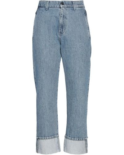 Tela Pantaloni Jeans - Blu