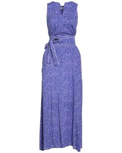 IU RITA MENNOIA Maxi Dress - Purple