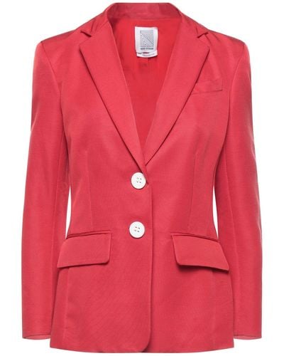Rosie Assoulin Suit Jacket - Red