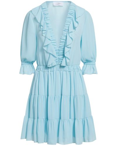 Soallure Mini Dress - Blue