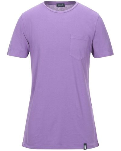 Drumohr T-shirt - Purple
