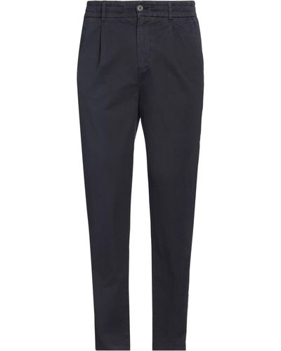 Guess Midnight Trousers Cotton, Elastane - Blue