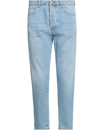 Officina 36 Pantalon en jean - Bleu