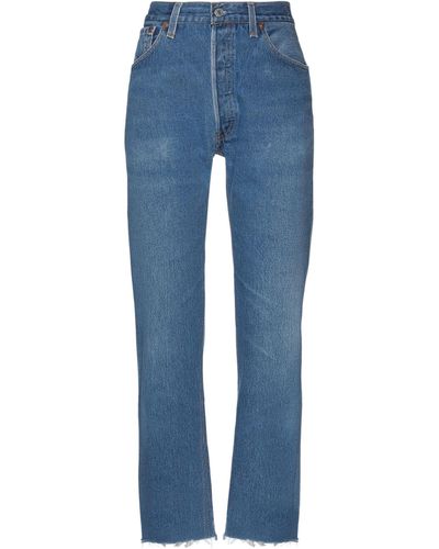 RE/DONE with LEVI'S Pantaloni Jeans - Blu