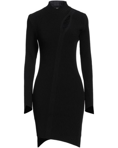Versace Mini Dress Viscose, Elastane - Black