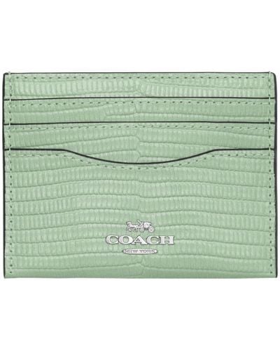 COACH Brieftasche - Grün