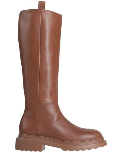 Pomme D'or Knee Boots - Brown