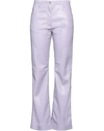 MSGM Trousers - Purple