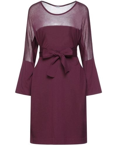 Malo Midi Dress - Purple